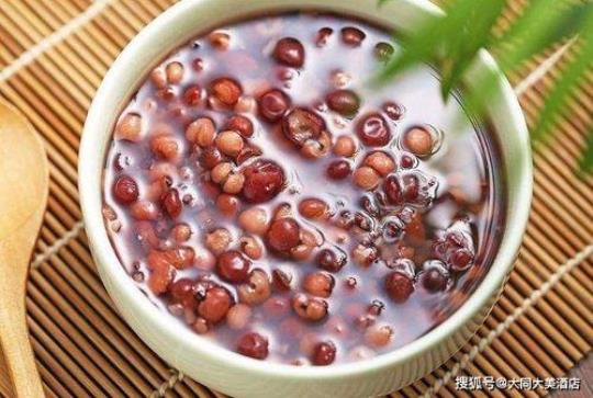 红豆薏米红枣粥的功效