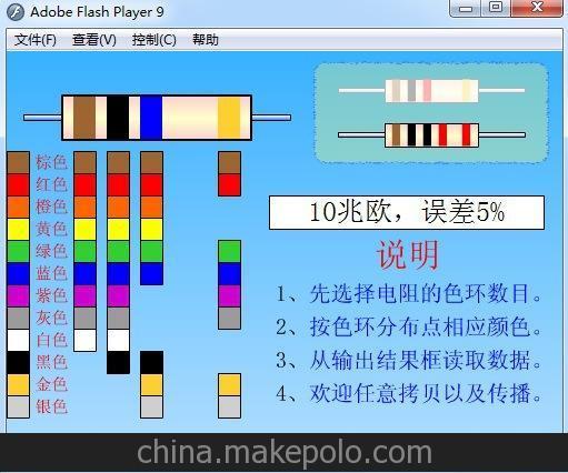 如何识别色环电阻视频 如何识别色环电阻第一道色环